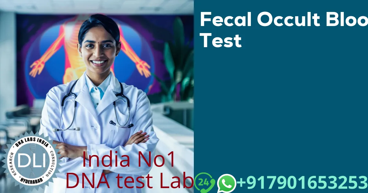 Fecal Occult Blood Test