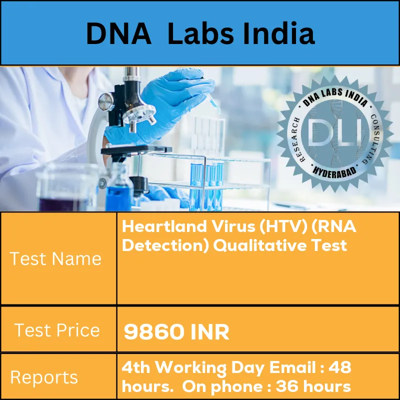 Heartland Virus (HTV) (RNA Detection) Qualitative Test cost Whole blood