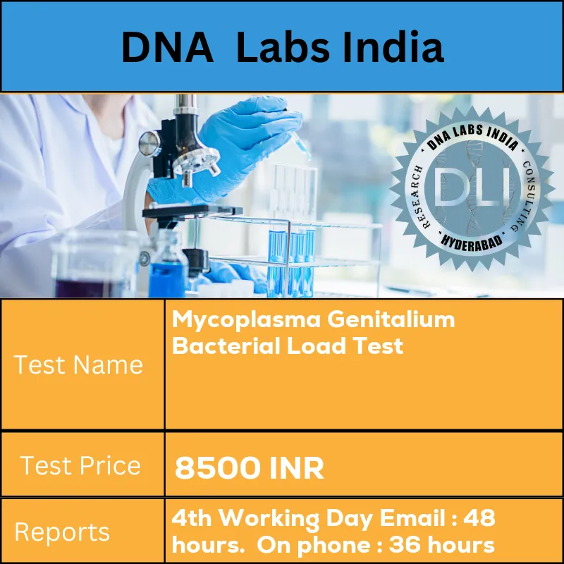 Mycoplasma Genitalium Bacterial Load Test cost urethra or vaginal swab