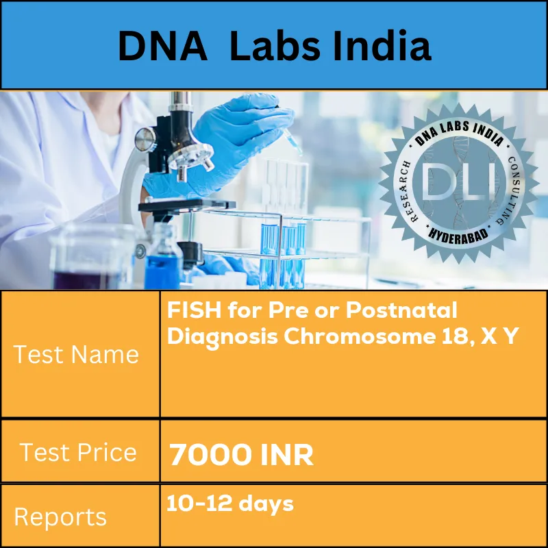FISH for Pre or Postnatal Diagnosis Chromosome 18