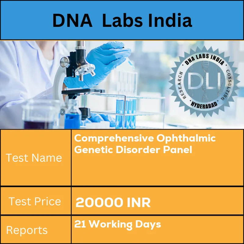 Comprehensive Ophthalmic Genetic Disorder Panel cost Blood"