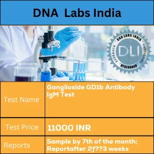 Ganglioside GD1b Antibody IgM Test cost 2 mL (1 mL min.) serum from 1 SST. Ship refrigerated or frozen. Overnight fasting is preferred. Duly filled Test Send Out Consent Form (Form 35) is mandatory. INR in India